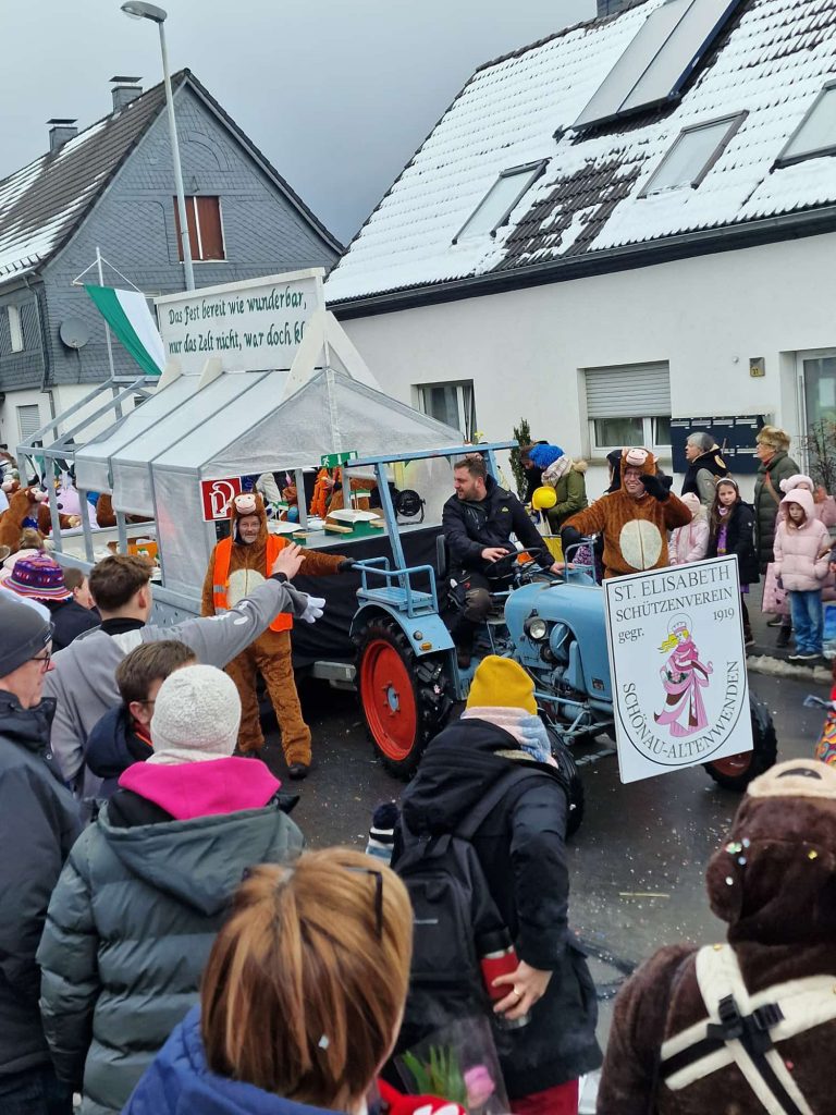Karnevalsumzug Rosenmontag 2026